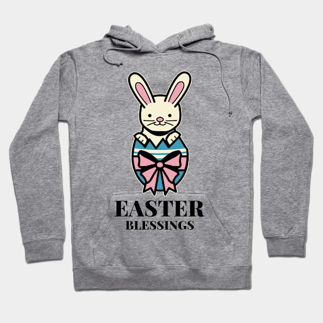 Easter Blessings Hoodie by Bible All Day 